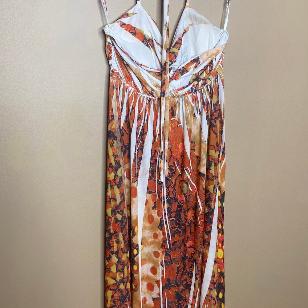Playful Wild Print Summer Maxi Dress - Picture 9 of 11
